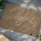 BONJOUR TILE DOORMAT • WHITE