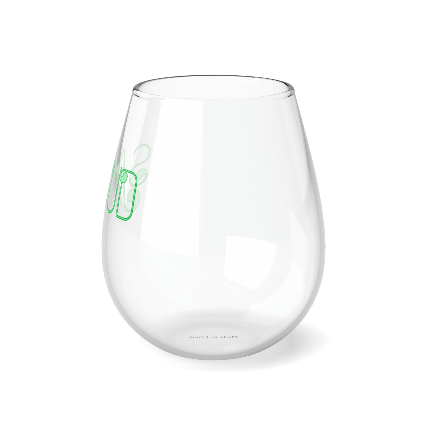 SALUD Stemless Wine Glass