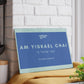 AM YISRAEL CHAI Glass Cutting Board