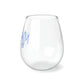 L'CHAIM Stemless Wine Glass