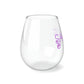 SALUTE Stemless Wine Glass