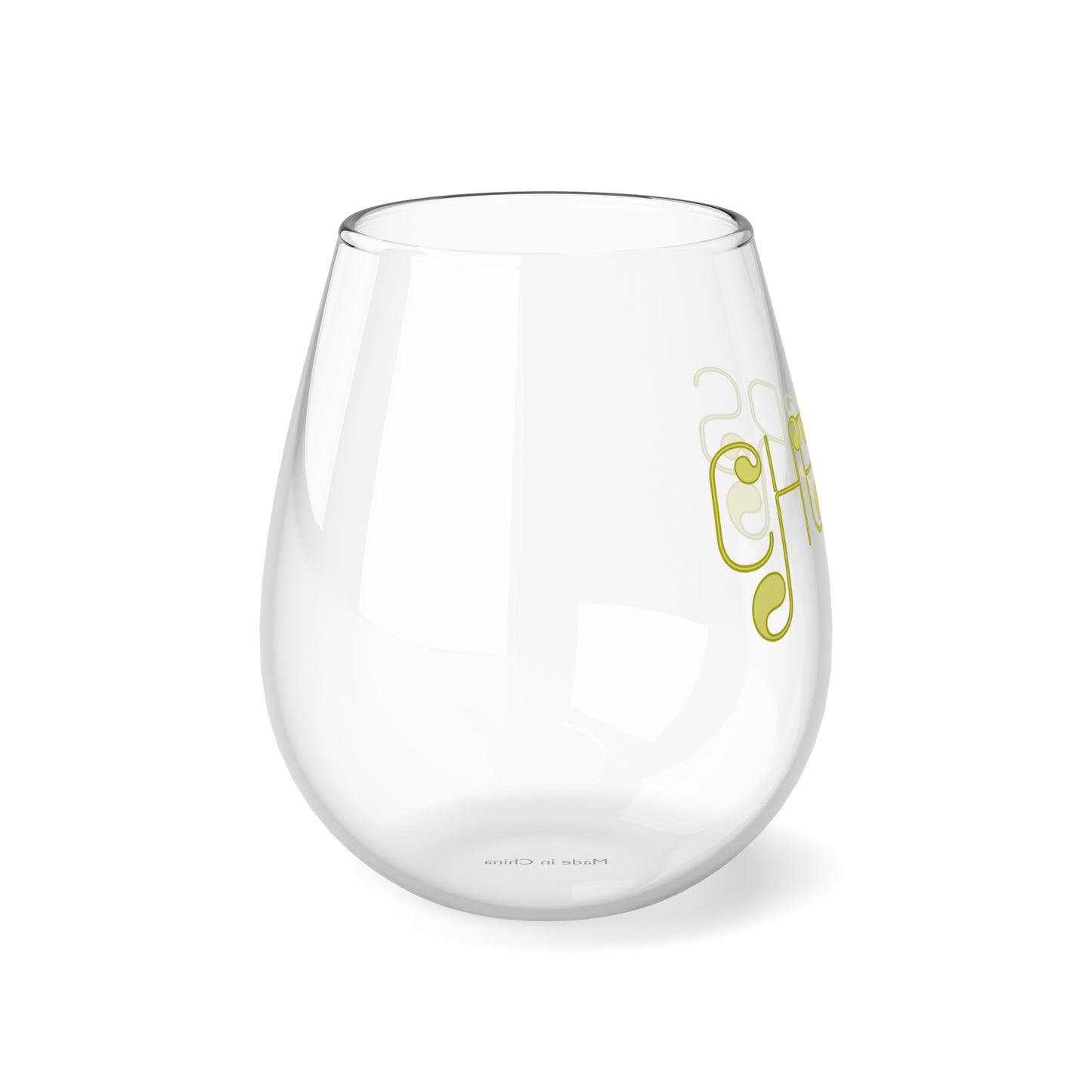 CHEERS Stemless Wine Glass, 11.75oz