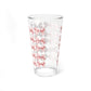 BOWTIFUL WATER GLASS -16oz