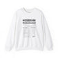 Boss Babe Nutrition Facts Crewneck Sweatshirt