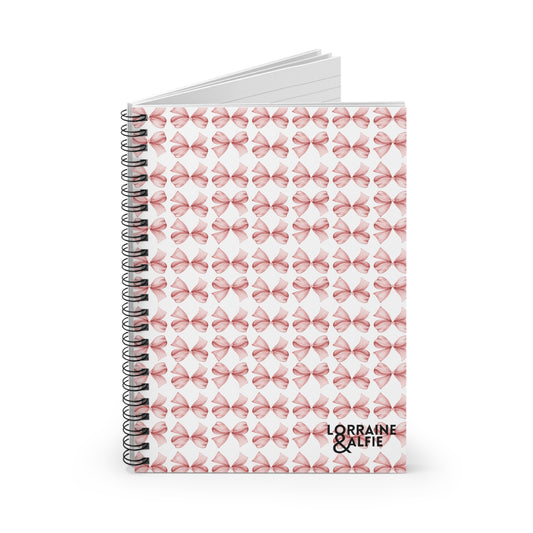 BOWTIFUL Spiral Notebook - Ruled Line